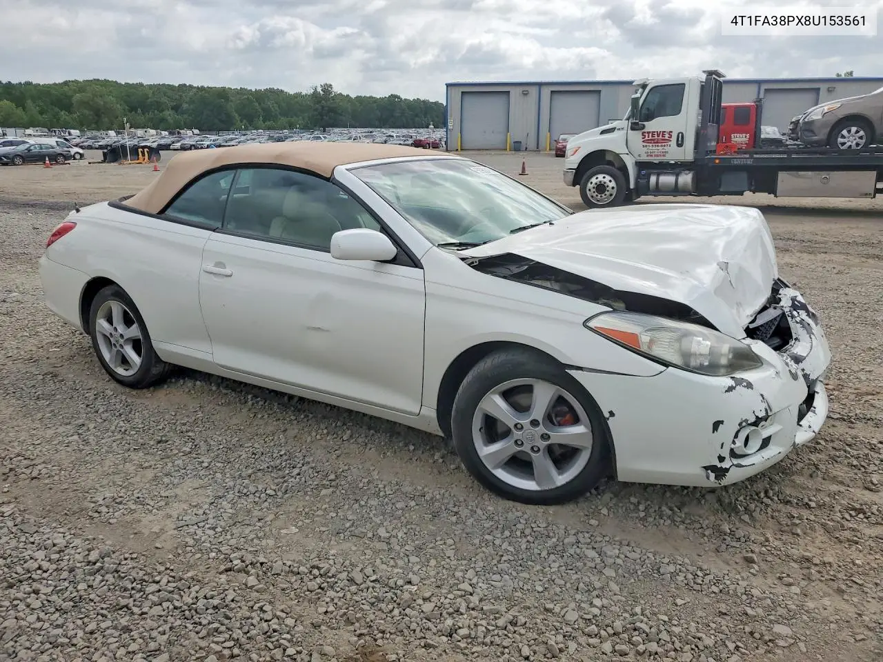 2008 Toyota Camry Solara Sle V6 VIN: 4T1FA38PX8U153561 Lot: 58962416