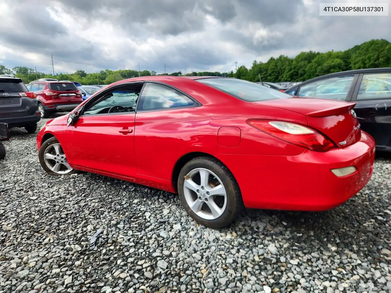 2008 Toyota Camry Solara Sle V6 VIN: 4T1CA30P58U137301 Lot: 59020016
