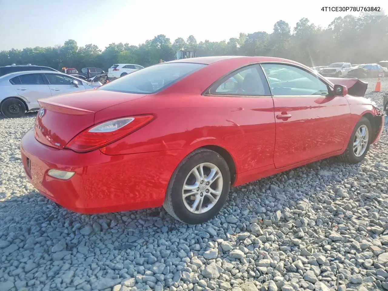 2008 Toyota Camry Solara Se VIN: 4T1CE30P78U763842 Lot: 59265256