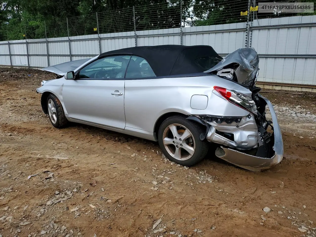 2008 Toyota Camry Solara Sle V6 VIN: 4T1FA38PX8U154385 Lot: 60876566
