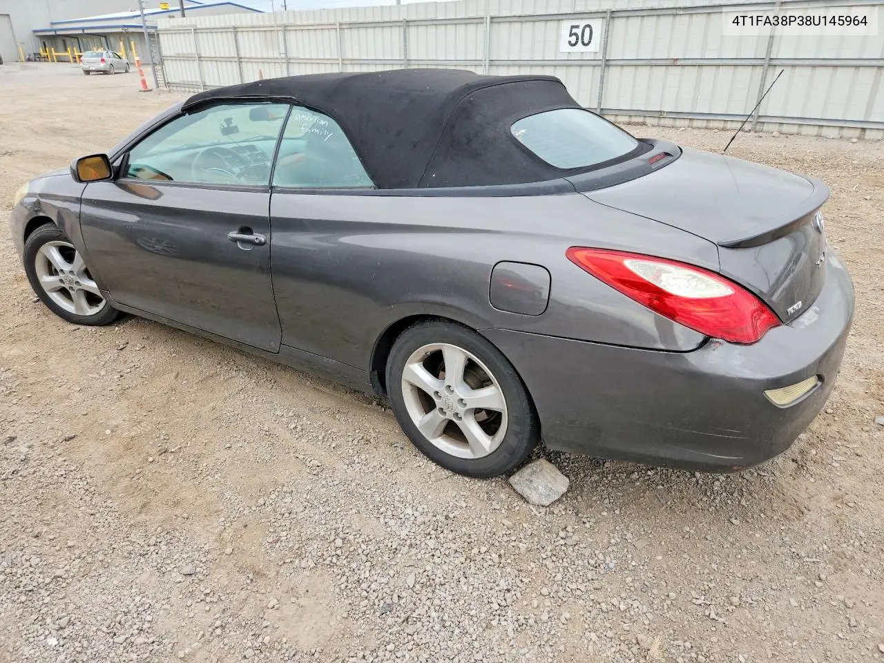 2008 Toyota Camry Solara Sle V6 VIN: 4T1FA38P38U145964 Lot: 61130786