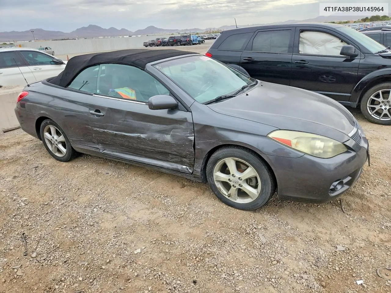 2008 Toyota Camry Solara Sle V6 VIN: 4T1FA38P38U145964 Lot: 61130786