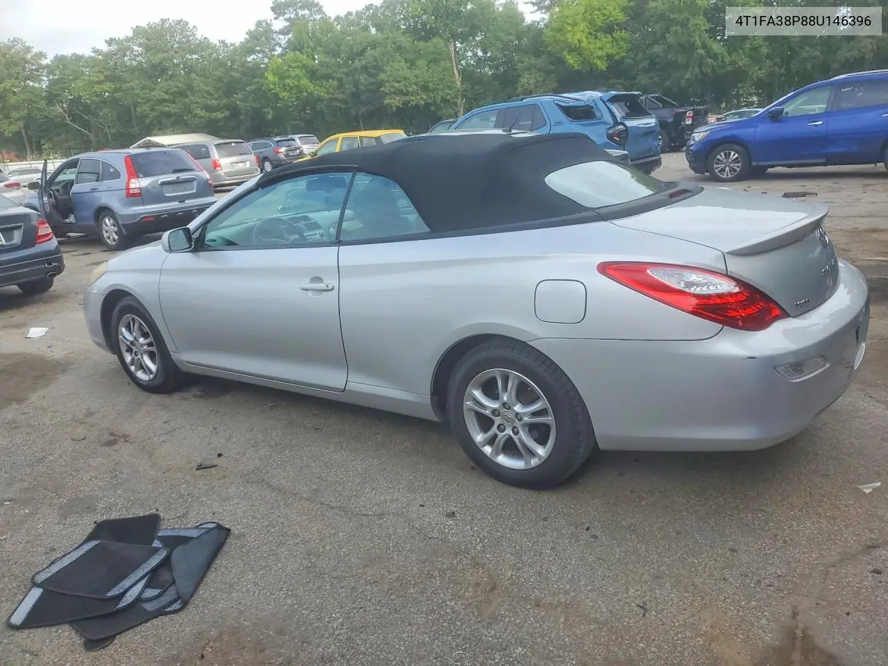 2008 Toyota Camry Solara Se V6 VIN: 4T1FA38P88U146396 Lot: 61714746
