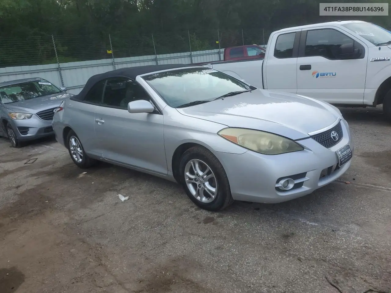2008 Toyota Camry Solara Se V6 VIN: 4T1FA38P88U146396 Lot: 61714746