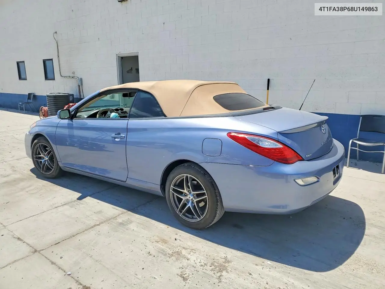 2008 Toyota Camry Solara Sle V6 VIN: 4T1FA38P68U149863 Lot: 61992166