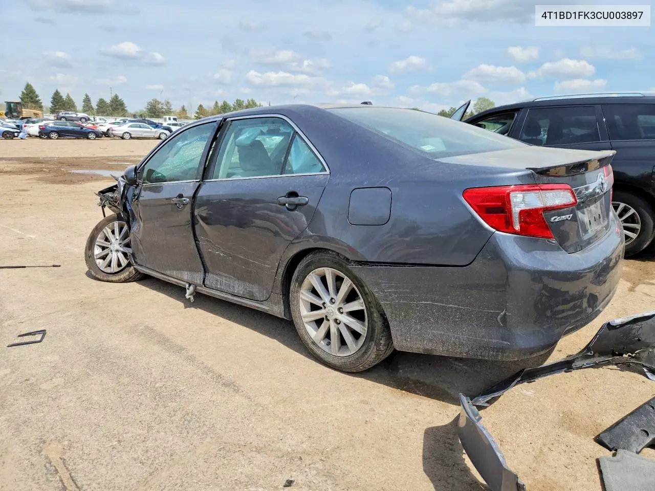 4T1BD1FK3CU003897 2012 Toyota Camry Hybrid Xle