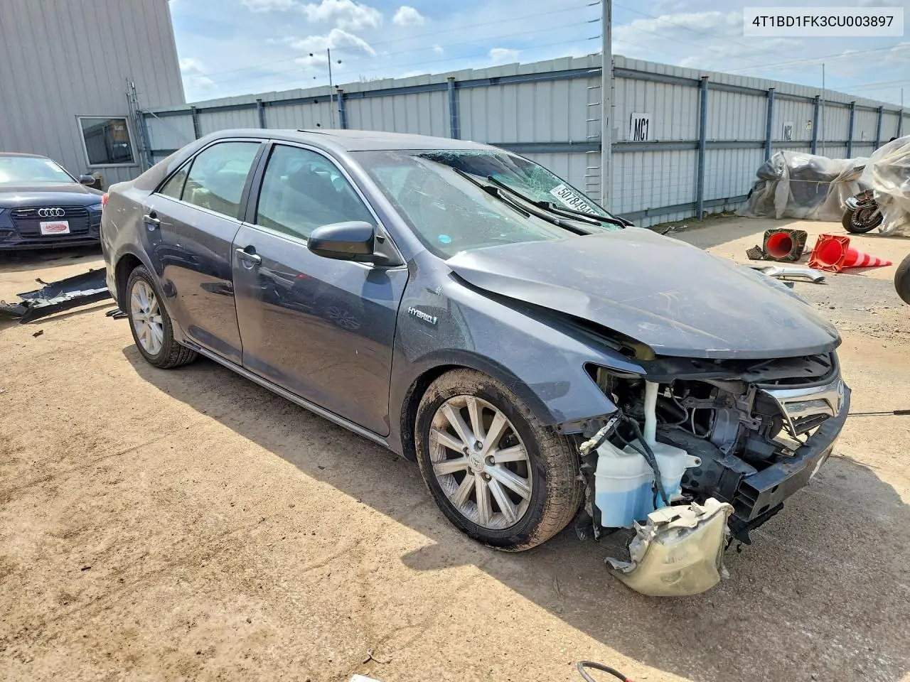 4T1BD1FK3CU003897 2012 Toyota Camry Hybrid Xle