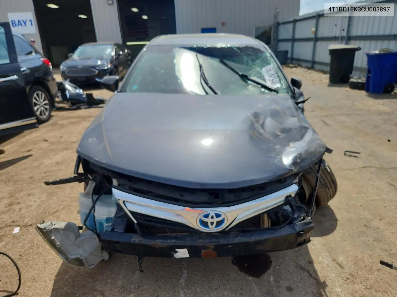 4T1BD1FK3CU003897 2012 Toyota Camry Hybrid Xle