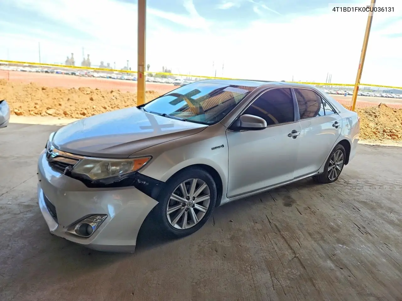 2012 Toyota Camry Hybrid Xle VIN: 4T1BD1FK0CU036131 Lot: 51340556