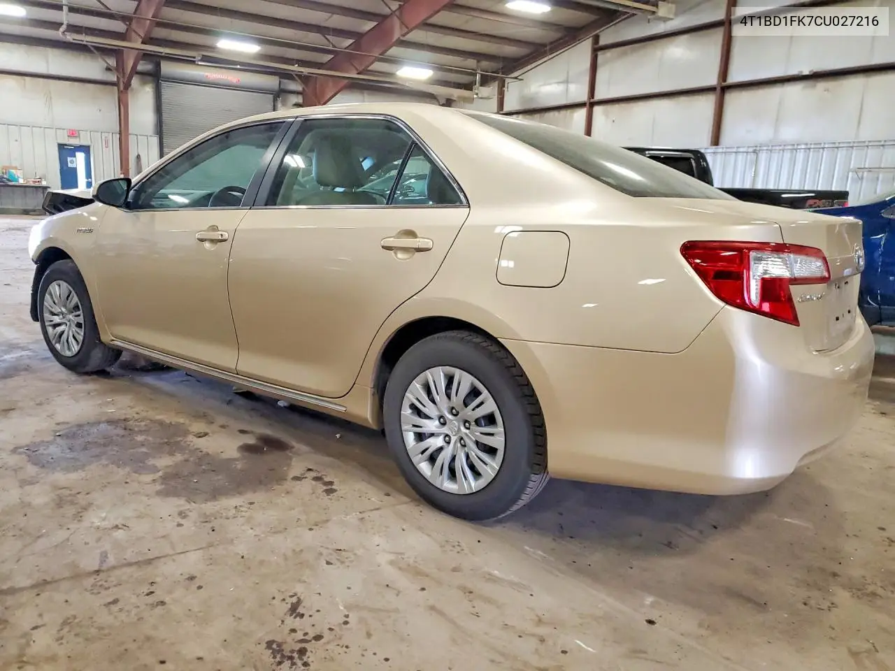 2012 Toyota Camry Hybrid Le VIN: 4T1BD1FK7CU027216 Lot: 53808806