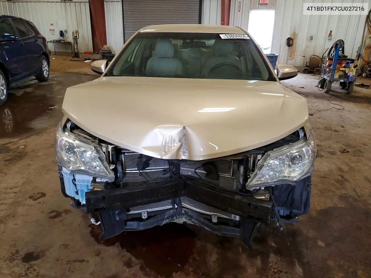 2012 Toyota Camry Hybrid Le VIN: 4T1BD1FK7CU027216 Lot: 53808806