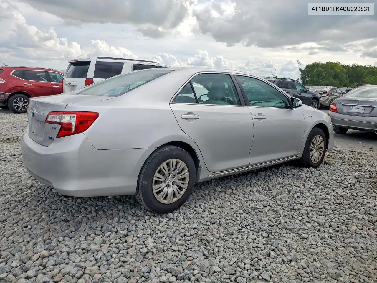 2012 Toyota Camry Hybrid Le VIN: 4T1BD1FK4CU029831 Lot: 56191286