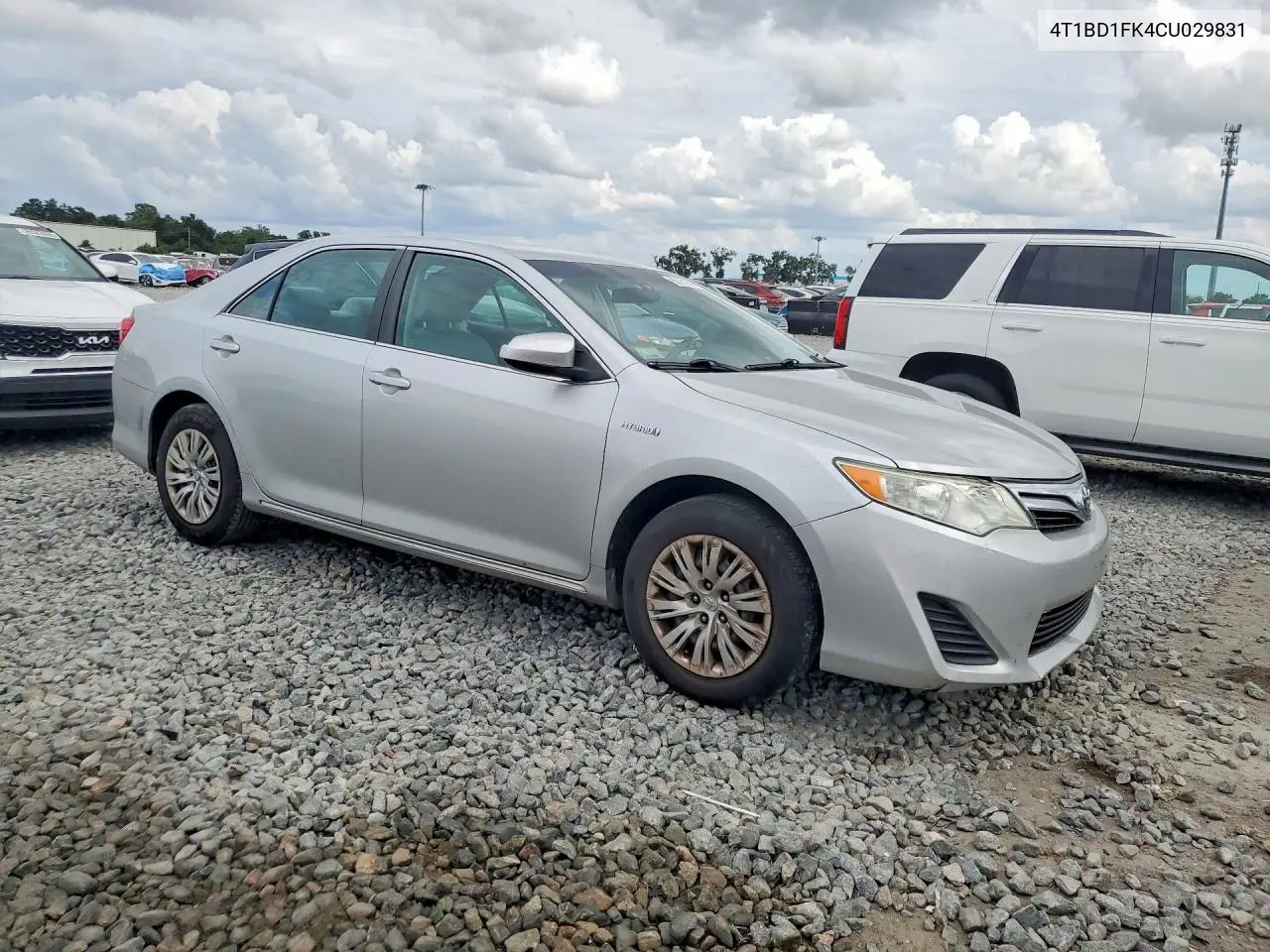 2012 Toyota Camry Hybrid Le VIN: 4T1BD1FK4CU029831 Lot: 56191286