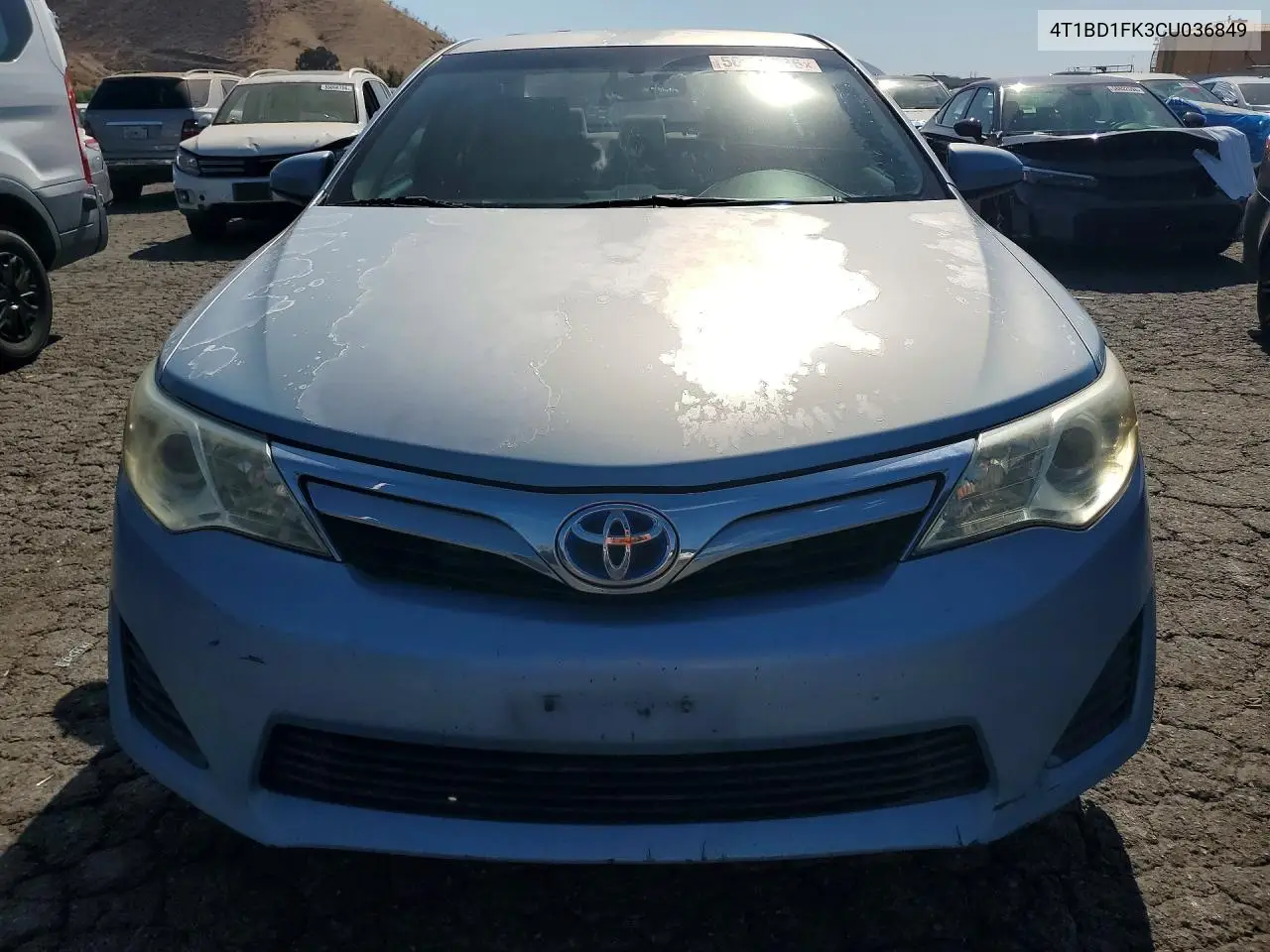 2012 Toyota Camry Hybrid Le VIN: 4T1BD1FK3CU036849 Lot: 56719236