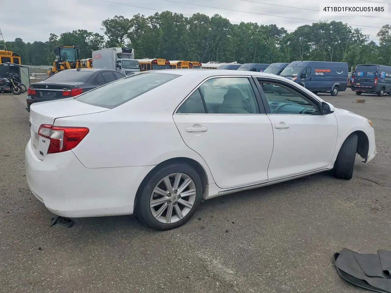 2012 Toyota Camry Hybrid Le VIN: 4T1BD1FK0CU051485 Lot: 56841296