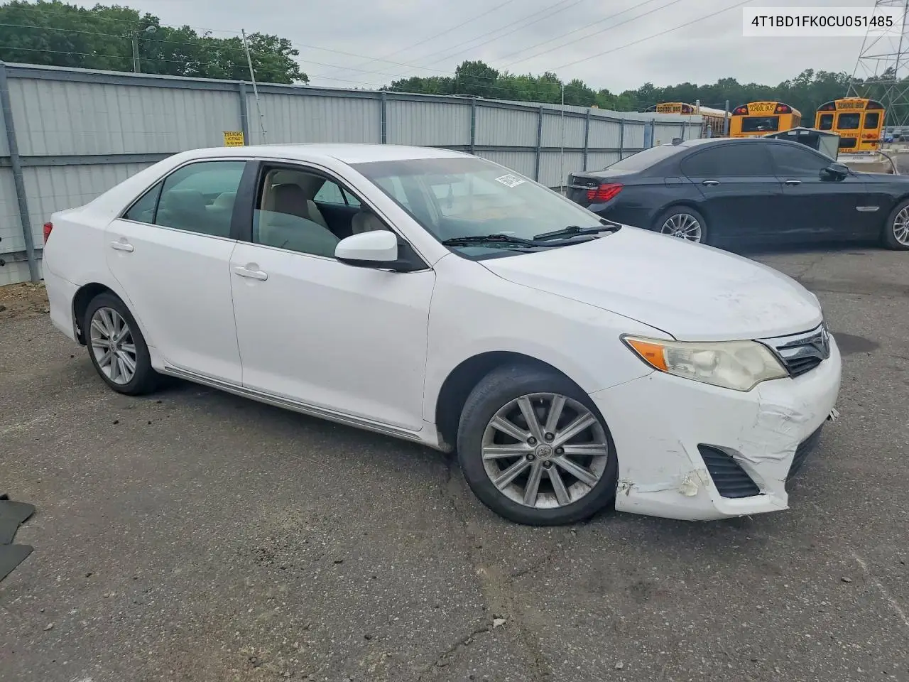 2012 Toyota Camry Hybrid Le VIN: 4T1BD1FK0CU051485 Lot: 56841296