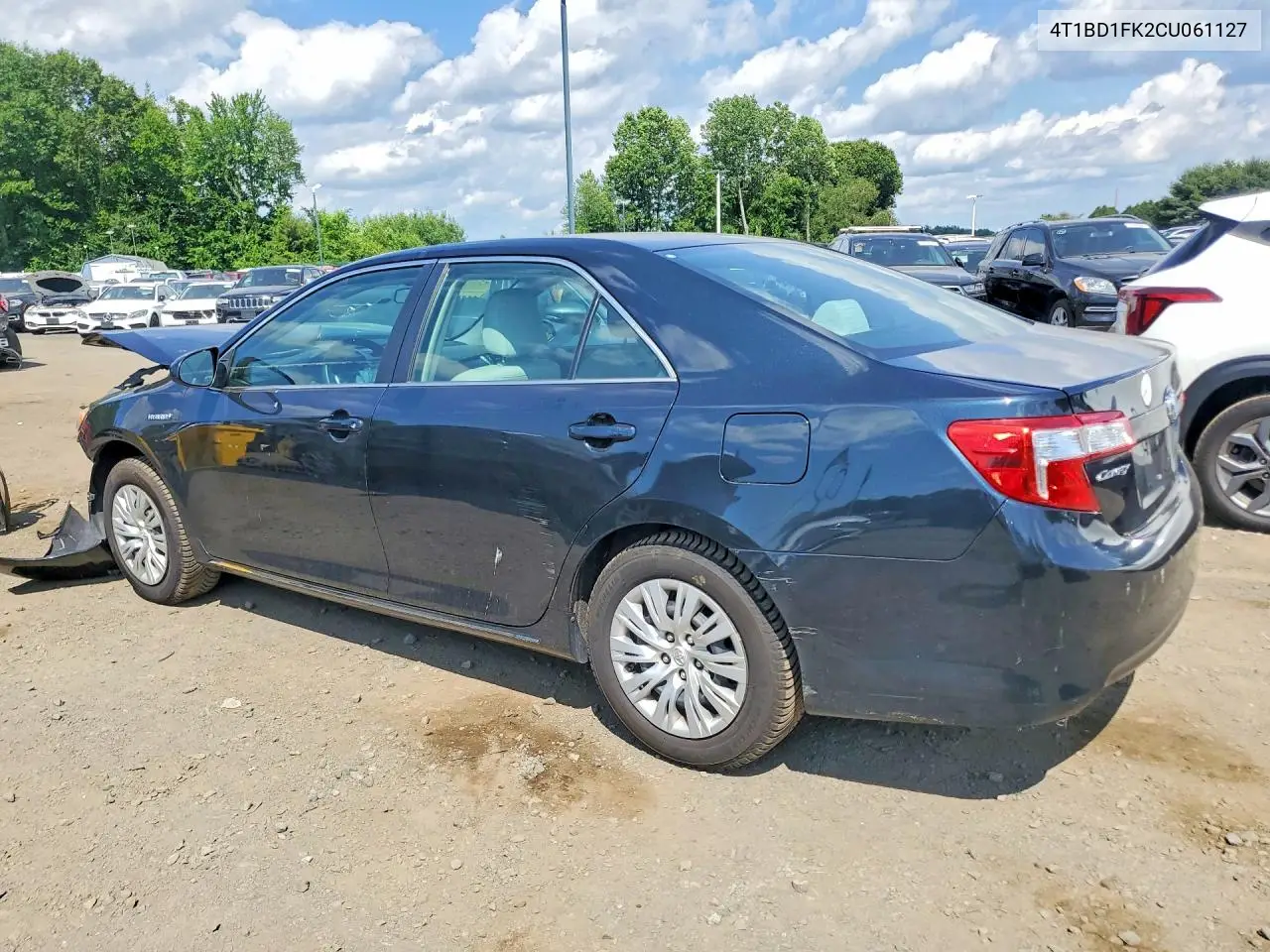 2012 Toyota Camry Hybrid Le VIN: 4T1BD1FK2CU061127 Lot: 56947026