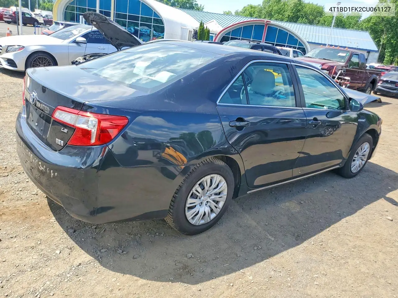 2012 Toyota Camry Hybrid Le VIN: 4T1BD1FK2CU061127 Lot: 56947026