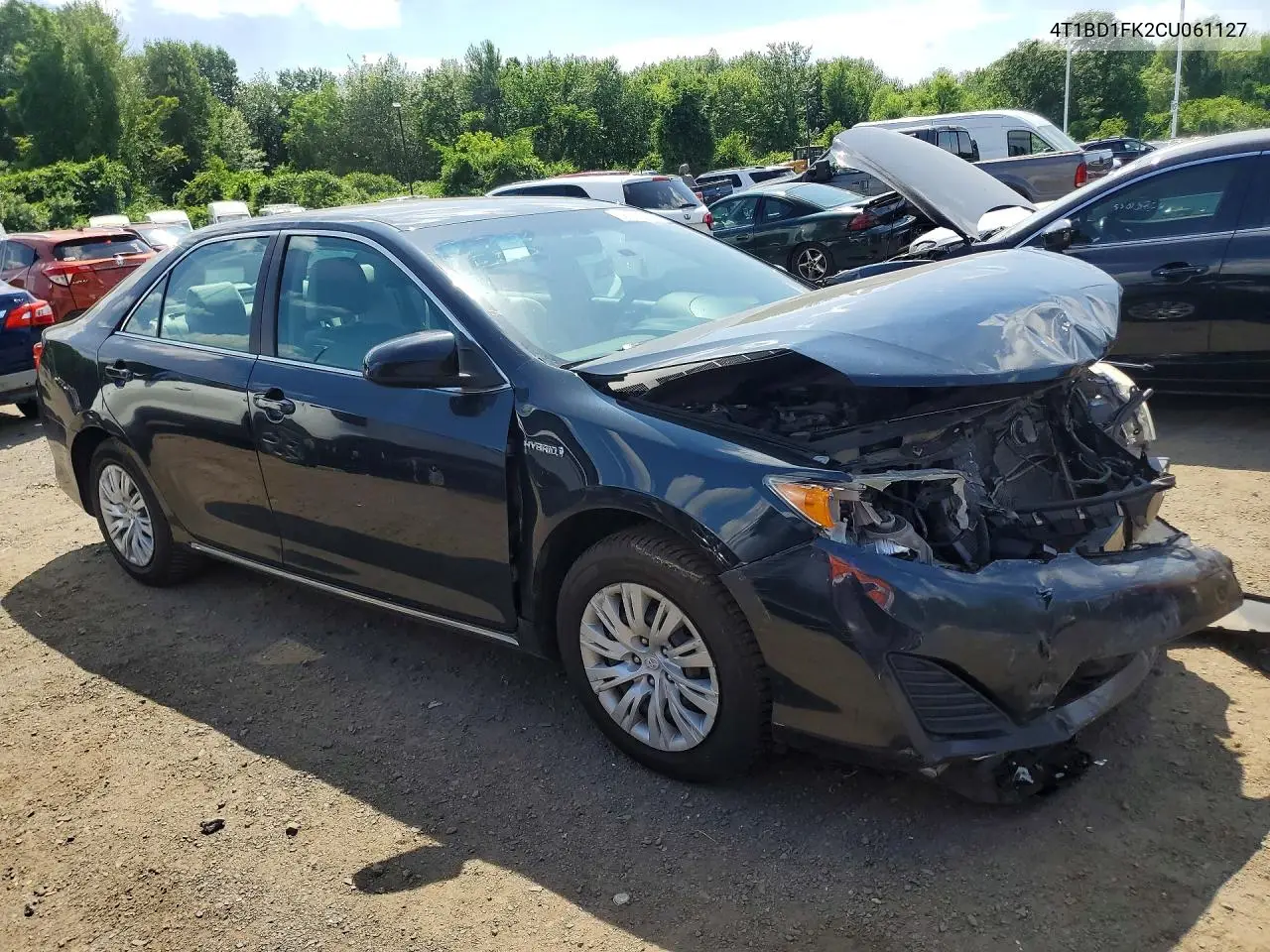 2012 Toyota Camry Hybrid Le VIN: 4T1BD1FK2CU061127 Lot: 56947026