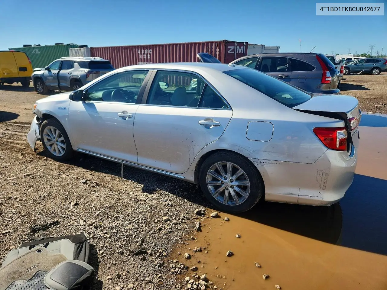 2012 Toyota Camry Hybrid Xle VIN: 4T1BD1FK8CU042677 Lot: 57040776