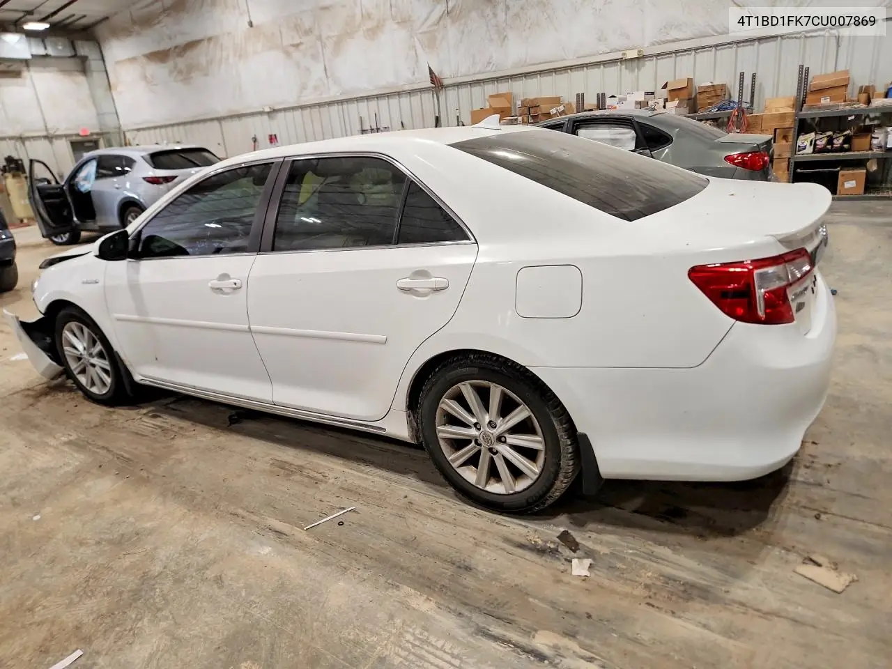 2012 Toyota Camry Hybrid Xle VIN: 4T1BD1FK7CU007869 Lot: 57358476