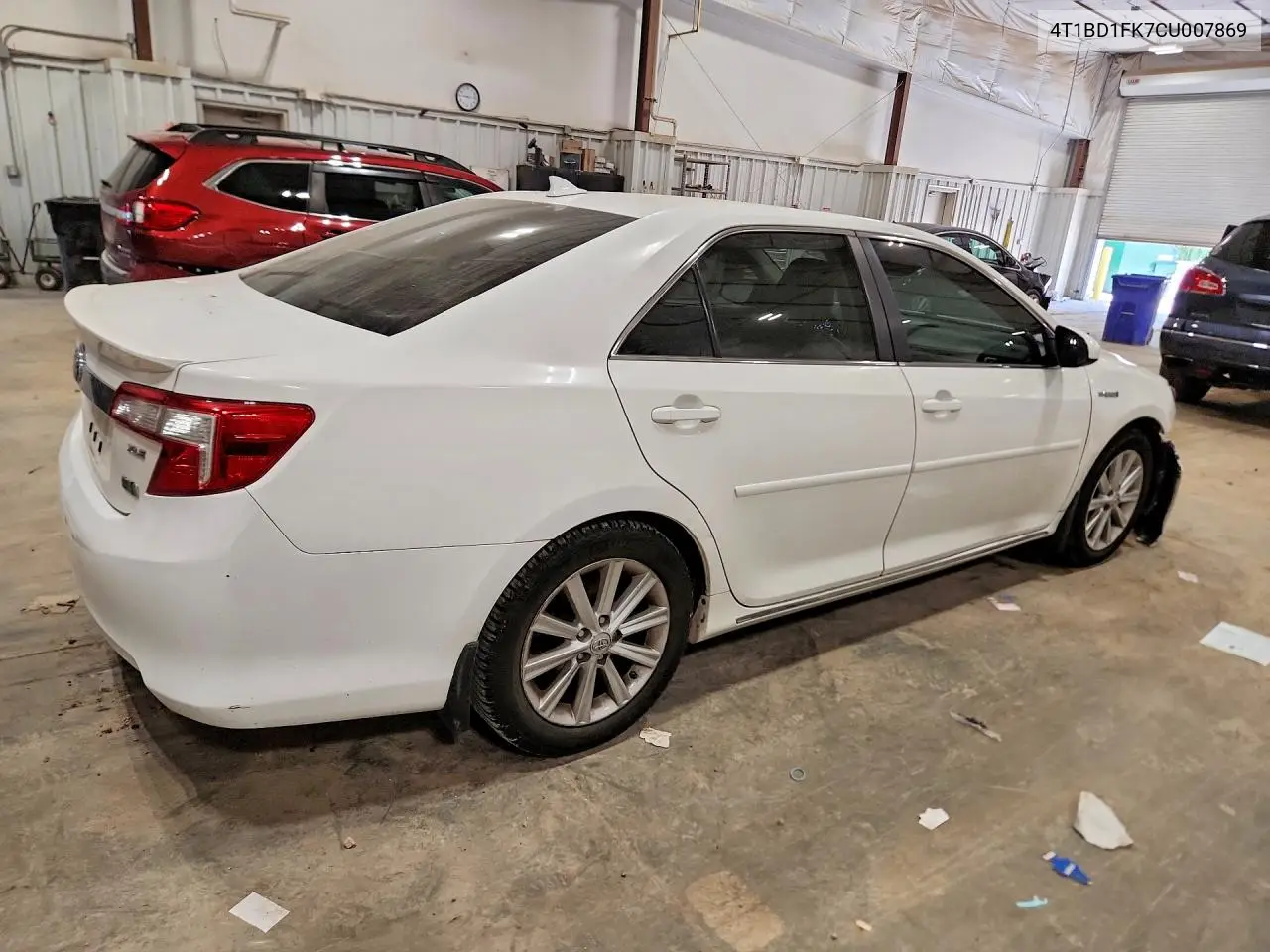 2012 Toyota Camry Hybrid Xle VIN: 4T1BD1FK7CU007869 Lot: 57358476