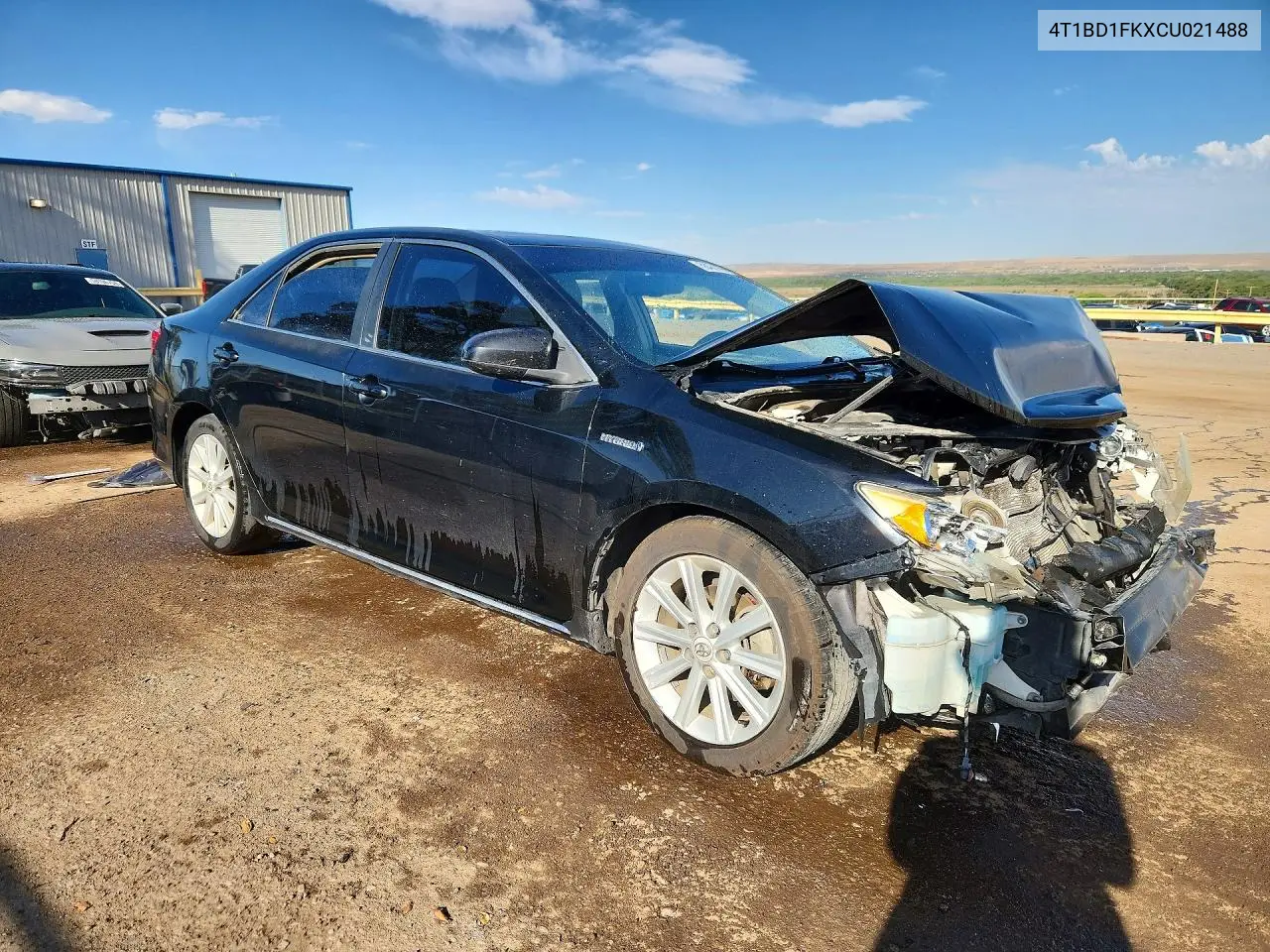 2012 Toyota Camry Hybrid Xle VIN: 4T1BD1FKXCU021488 Lot: 58480986