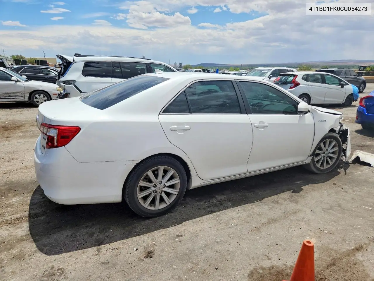 2012 Toyota Camry Hybrid Xle VIN: 4T1BD1FK0CU054273 Lot: 58651456