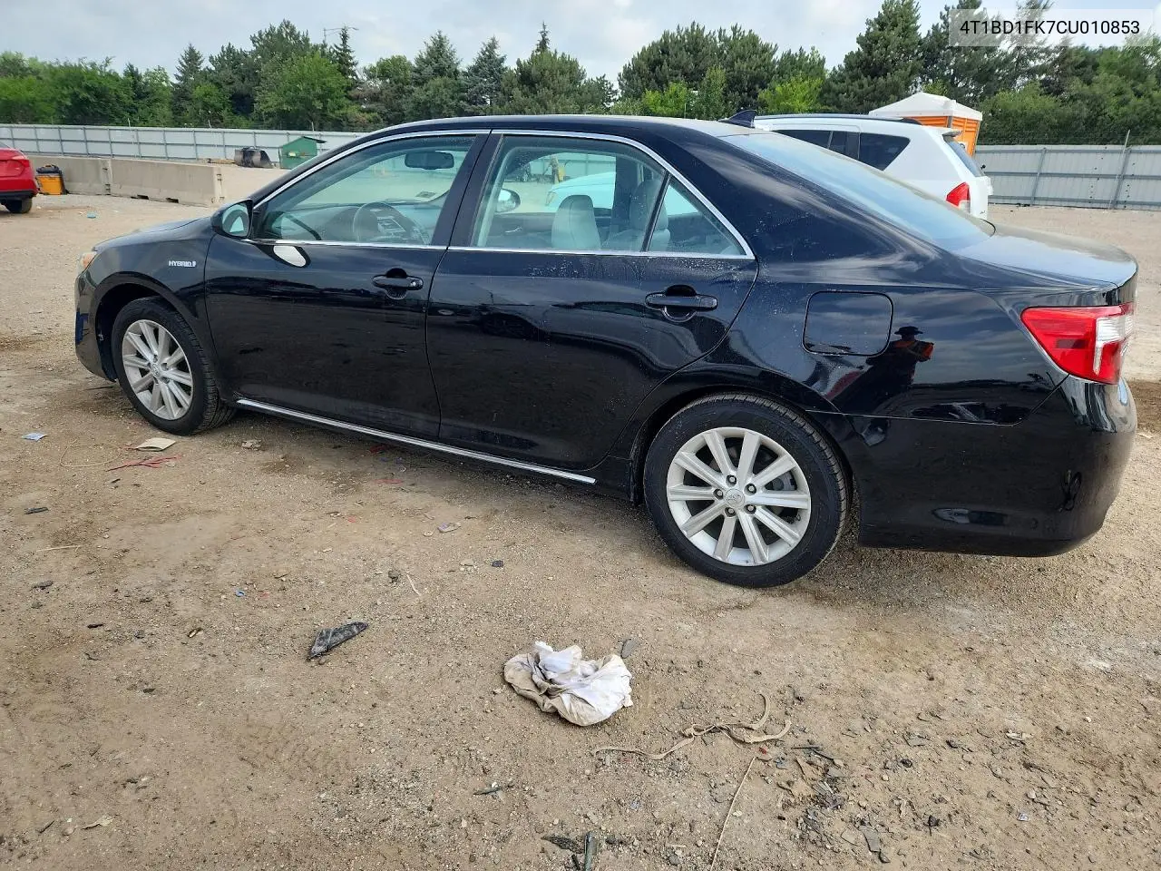 2012 Toyota Camry Hybrid Xle VIN: 4T1BD1FK7CU010853 Lot: 58827566