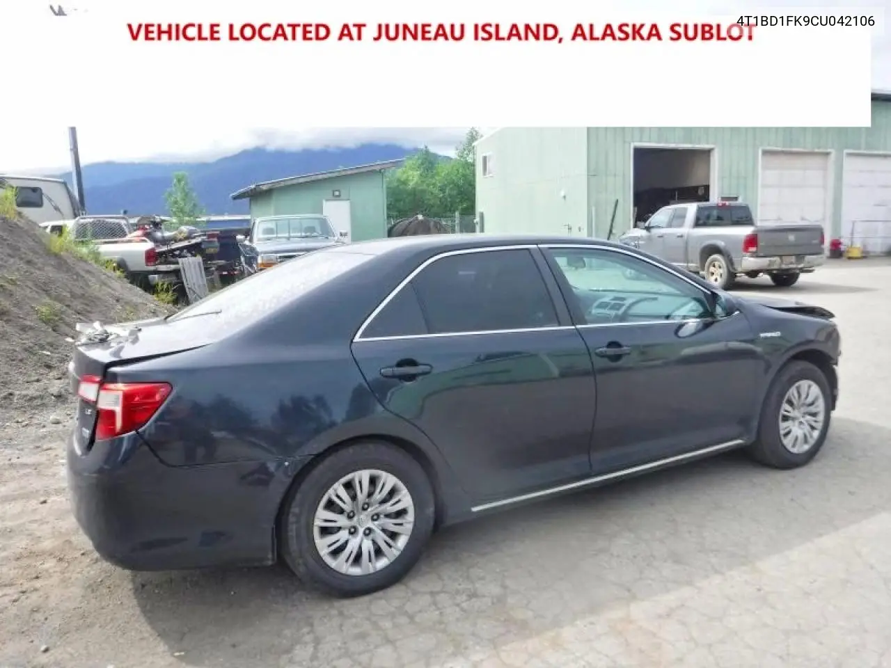 2012 Toyota Camry Hybrid Le VIN: 4T1BD1FK9CU042106 Lot: 58842266