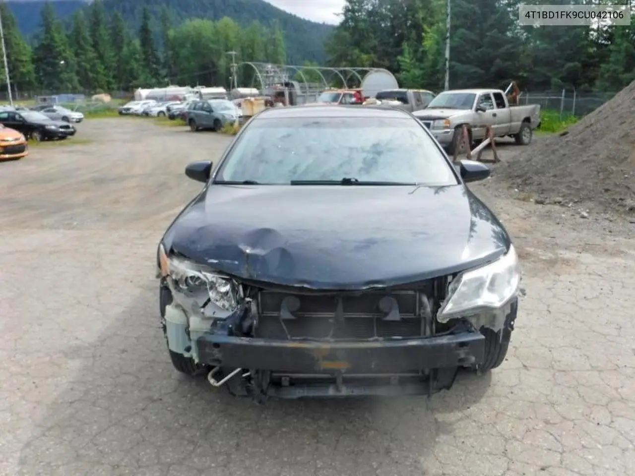 2012 Toyota Camry Hybrid Le VIN: 4T1BD1FK9CU042106 Lot: 58842266