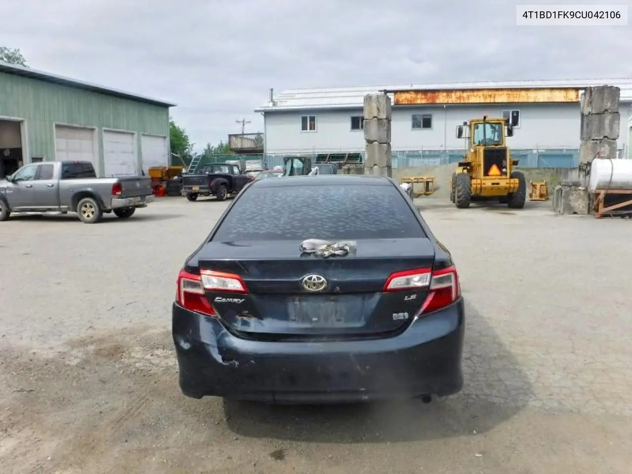 2012 Toyota Camry Hybrid Le VIN: 4T1BD1FK9CU042106 Lot: 58842266