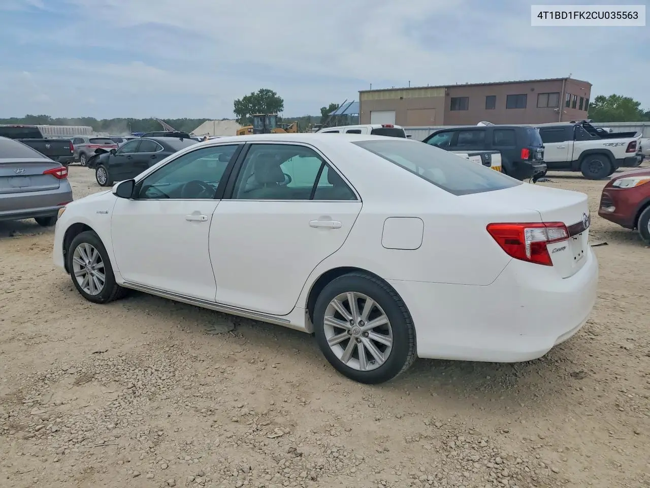 2012 Toyota Camry Hybrid Xle VIN: 4T1BD1FK2CU035563 Lot: 59606856