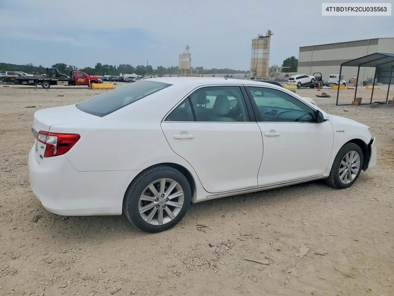 2012 Toyota Camry Hybrid Xle VIN: 4T1BD1FK2CU035563 Lot: 59606856