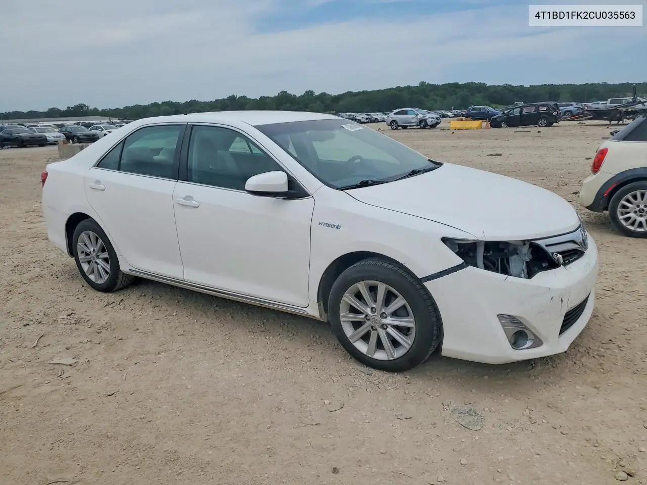 2012 Toyota Camry Hybrid Xle VIN: 4T1BD1FK2CU035563 Lot: 59606856