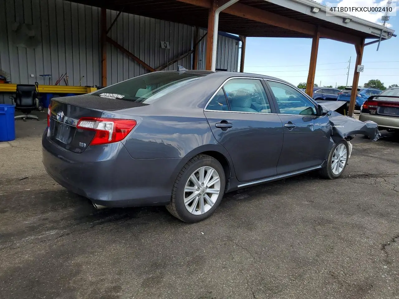 2012 Toyota Camry Hybrid Xle VIN: 4T1BD1FKXCU002410 Lot: 60858716