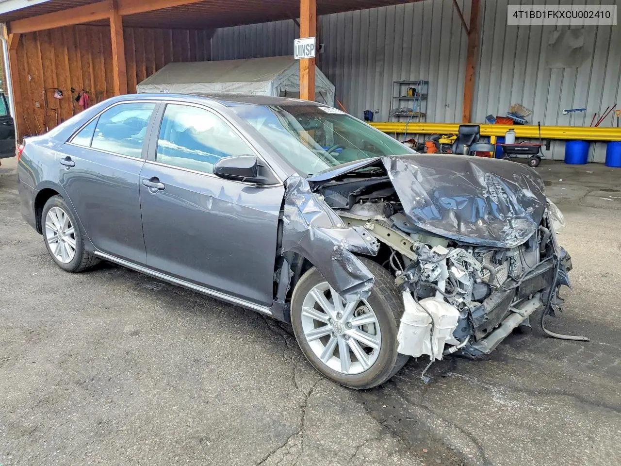 2012 Toyota Camry Hybrid Xle VIN: 4T1BD1FKXCU002410 Lot: 60858716