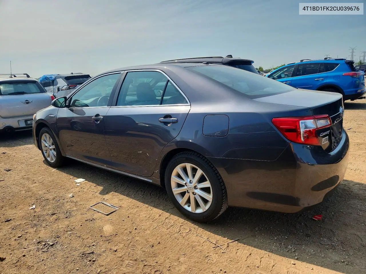 2012 Toyota Camry Hybrid Xle VIN: 4T1BD1FK2CU039676 Lot: 60869316