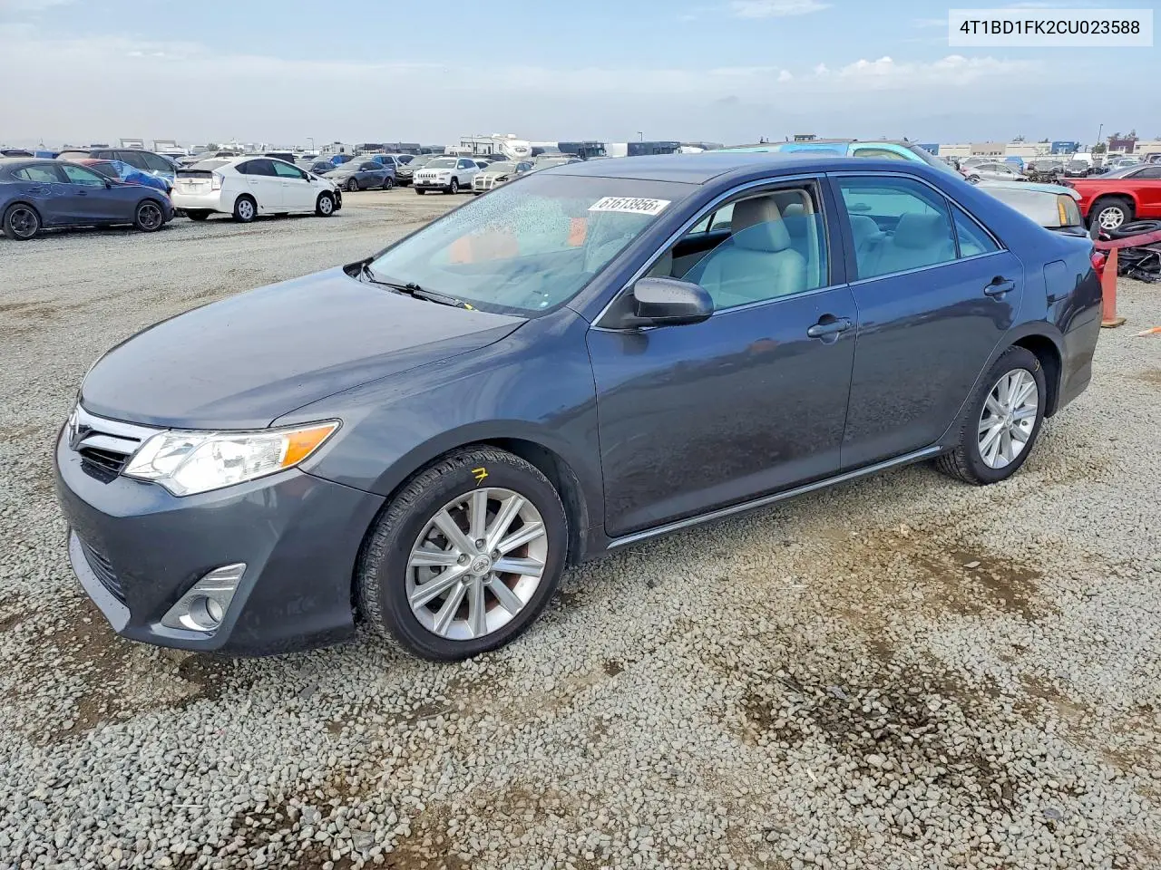 2012 Toyota Camry Hybrid Xle VIN: 4T1BD1FK2CU023588 Lot: 61613956