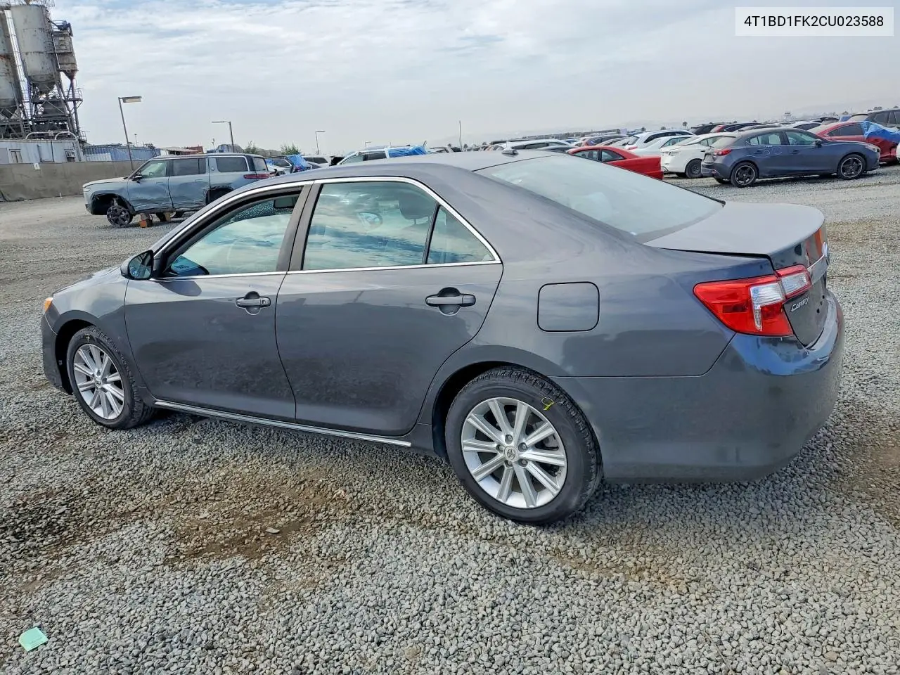 2012 Toyota Camry Hybrid Xle VIN: 4T1BD1FK2CU023588 Lot: 61613956