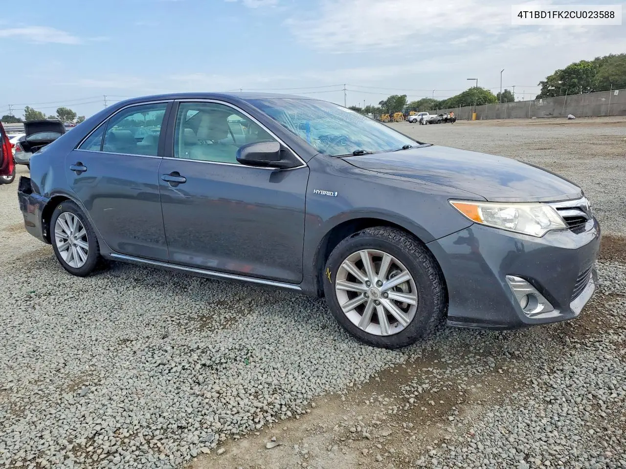 2012 Toyota Camry Hybrid Xle VIN: 4T1BD1FK2CU023588 Lot: 61613956