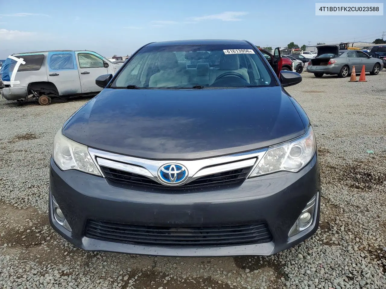 2012 Toyota Camry Hybrid Xle VIN: 4T1BD1FK2CU023588 Lot: 61613956