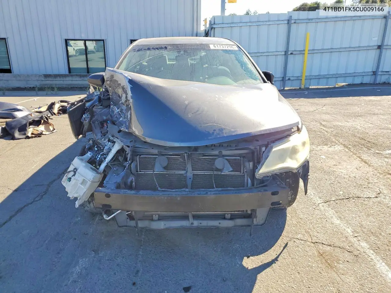 2012 Toyota Camry Hybrid Le VIN: 4T1BD1FK5CU009166 Lot: 61737296