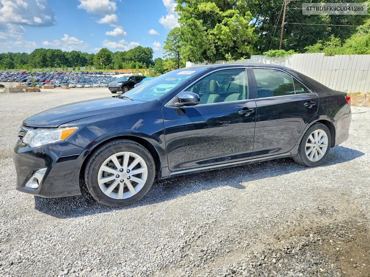 2012 Toyota Camry Hybrid Xle VIN: 4T1BD1FK9CU041280 Lot: 61860036