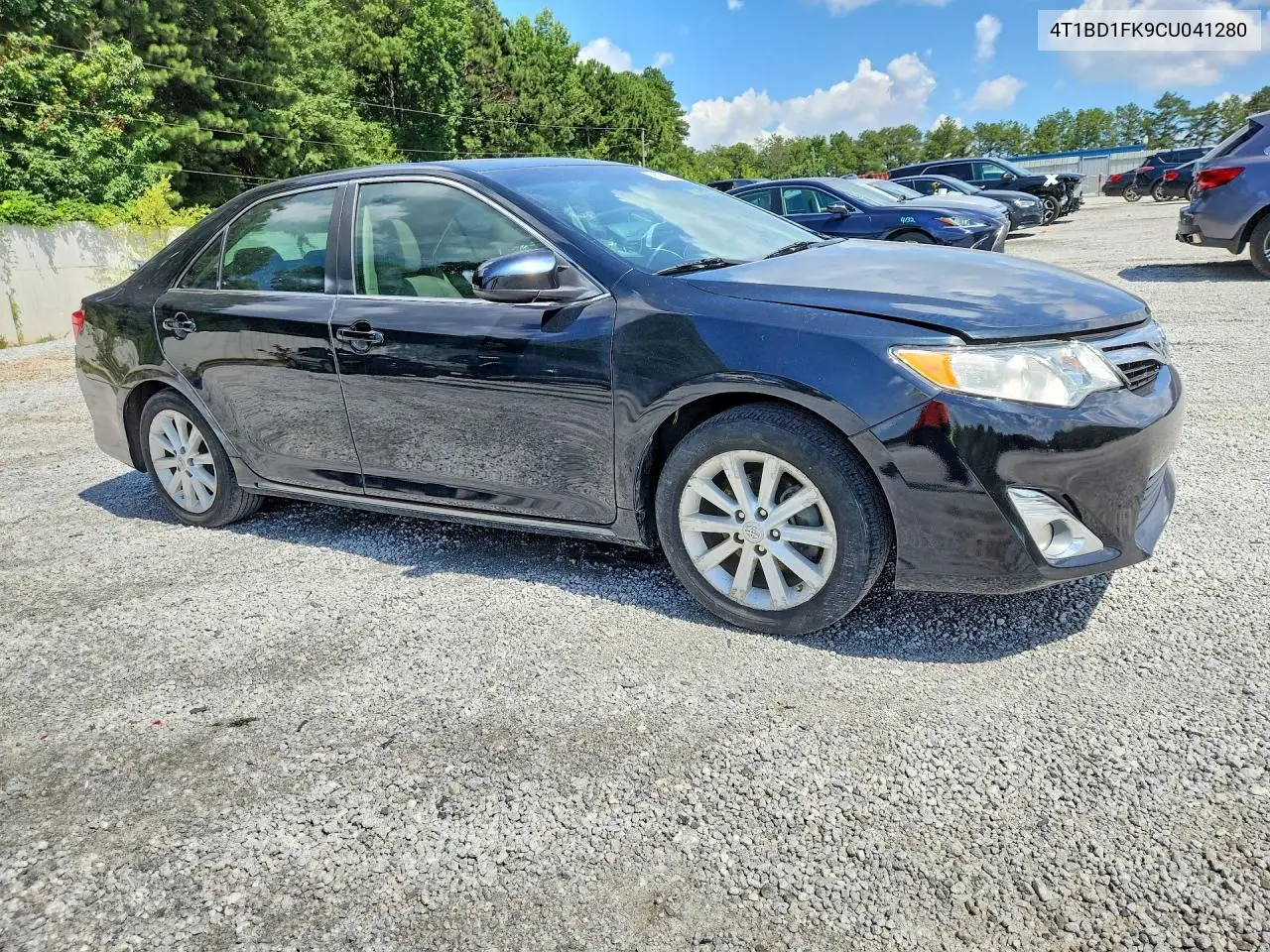 2012 Toyota Camry Hybrid Xle VIN: 4T1BD1FK9CU041280 Lot: 61860036