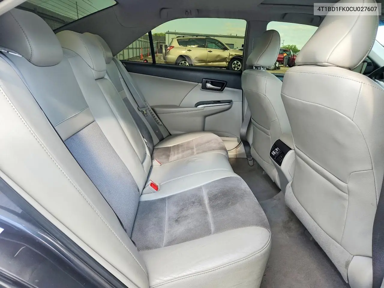 2012 Toyota Camry Hybrid Xle VIN: 4T1BD1FK0CU027607 Lot: 62029126
