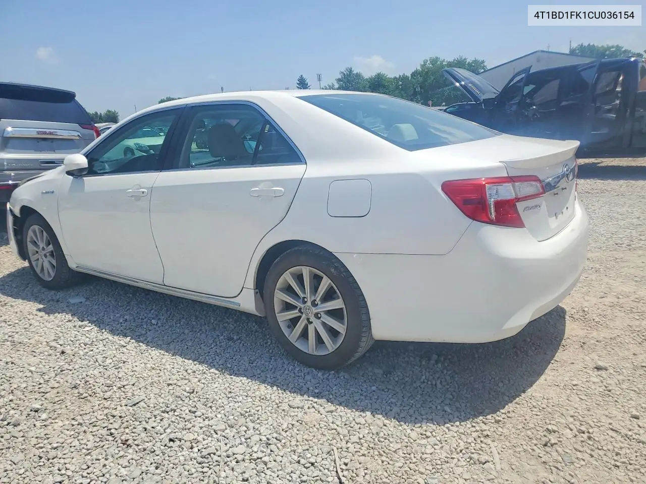 2012 Toyota Camry Hybrid Xle VIN: 4T1BD1FK1CU036154 Lot: 85458275