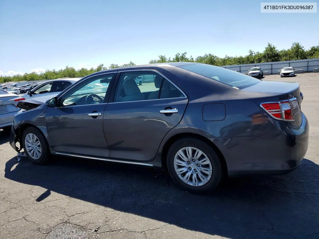 2013 Toyota Camry Hybrid Le VIN: 4T1BD1FK3DU096387 Lot: 50706016