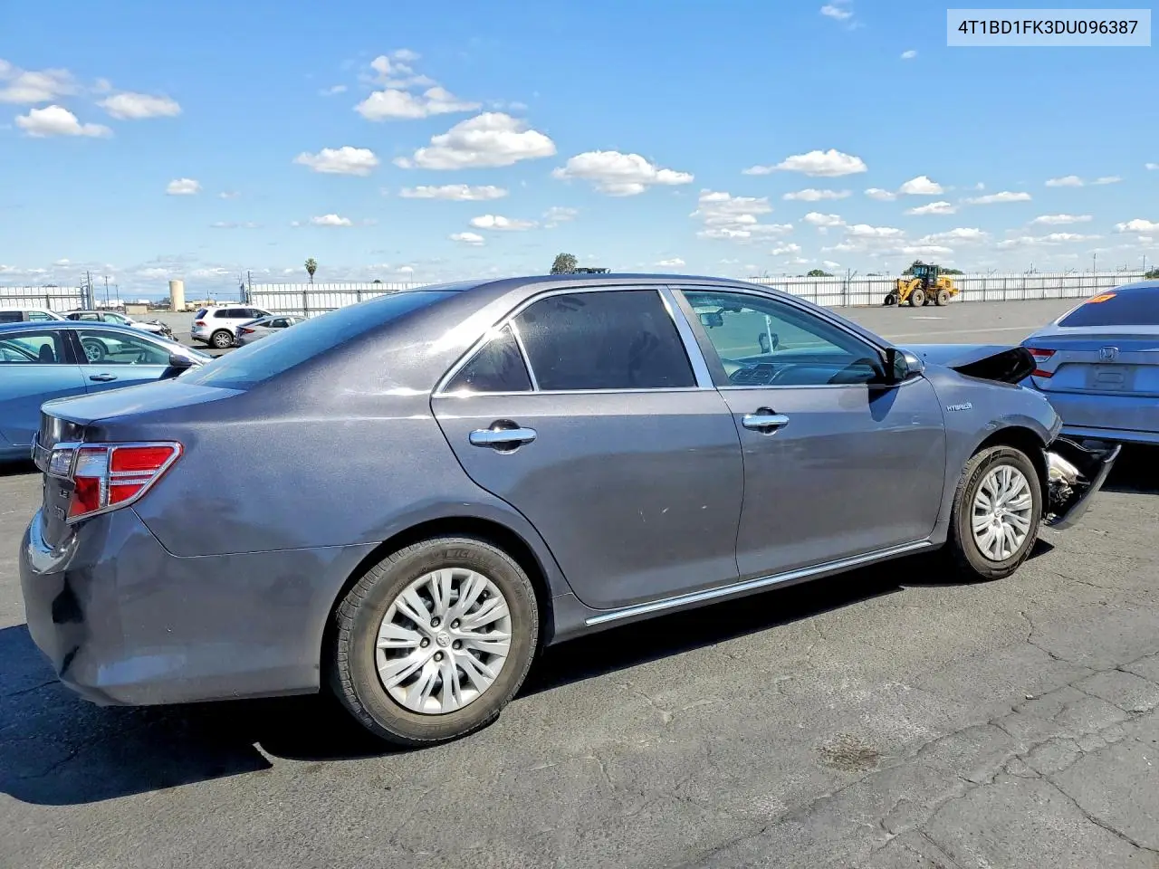2013 Toyota Camry Hybrid Le VIN: 4T1BD1FK3DU096387 Lot: 50706016