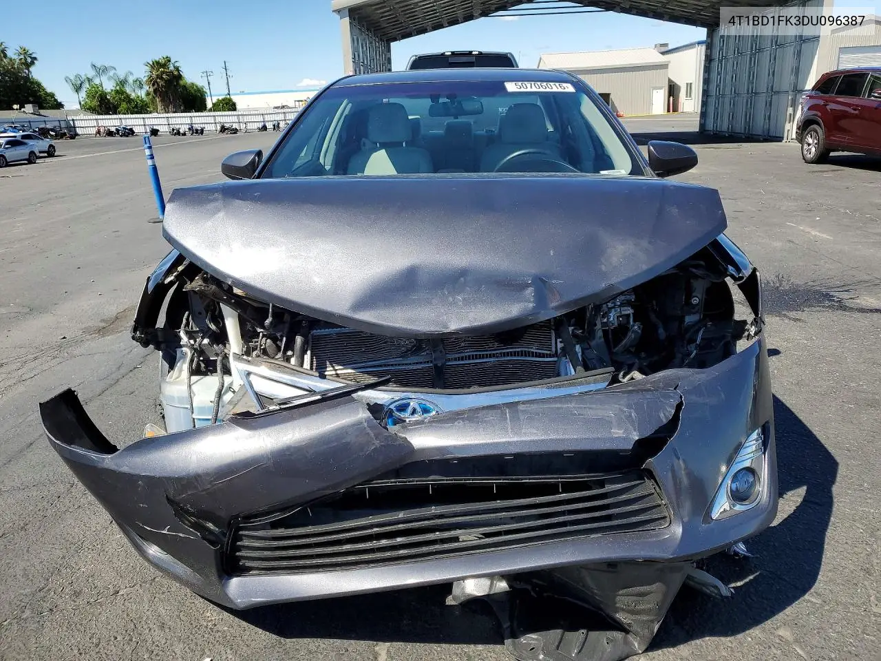 2013 Toyota Camry Hybrid Le VIN: 4T1BD1FK3DU096387 Lot: 50706016